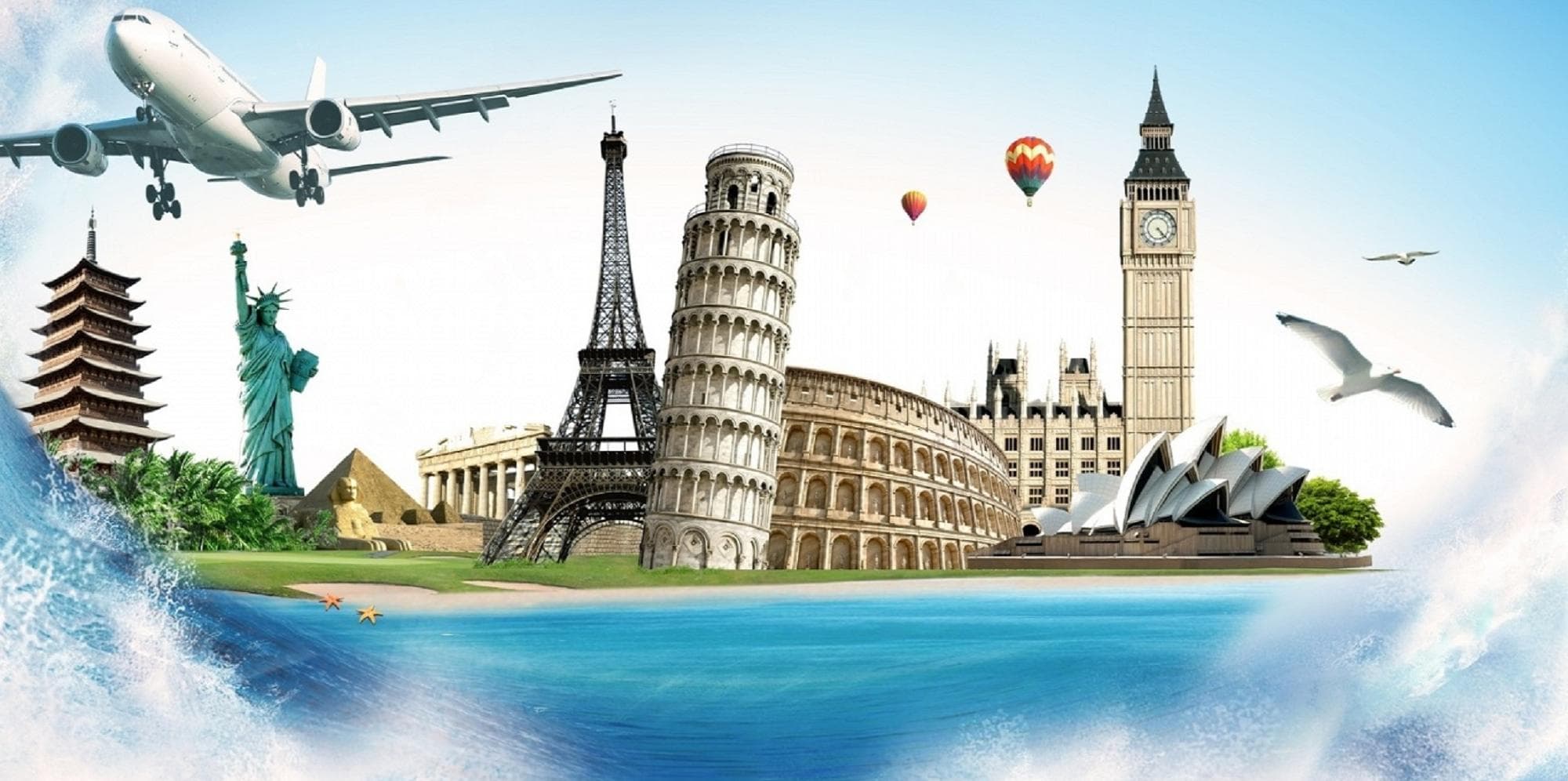 Students studying abroad